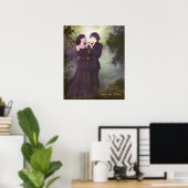 Geniet van de stilte poster (Thuiskantoor)