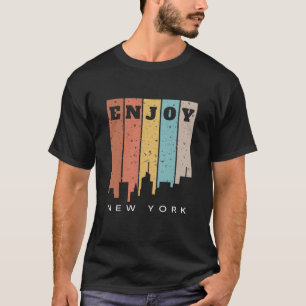 Geniet van de T-Shirt van New York