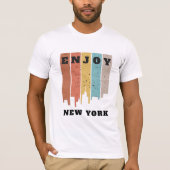 Geniet van de T-Shirt van New York (Voorkant)