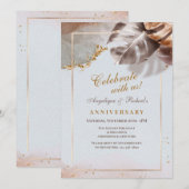 Geniet van de uitnodiging van elegantie (Voorkant / Achterkant)