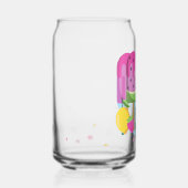 geniet van de zomer blikvorm glas (Voorkant)