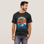Geniet van de zomer California Surfer T-shirt (Voorkant volledig)