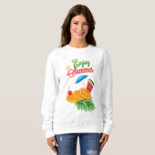 Geniet van de zomer met fruit trui (Voorkant volledig)