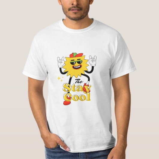 Geniet van de zon in stijl met onze strandelijke t t-shirt (Voorkant)