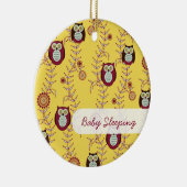 Geniet van de zonneschijn "Baby slaapstand" van de Keramisch Ornament (Rechts)