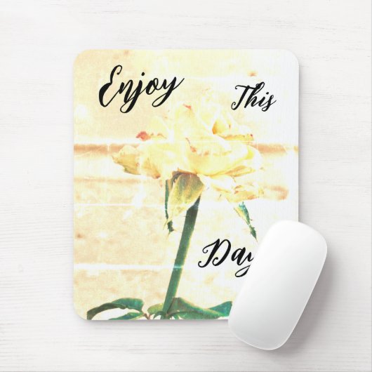 Geniet van deze dag! muismat (Met muis)