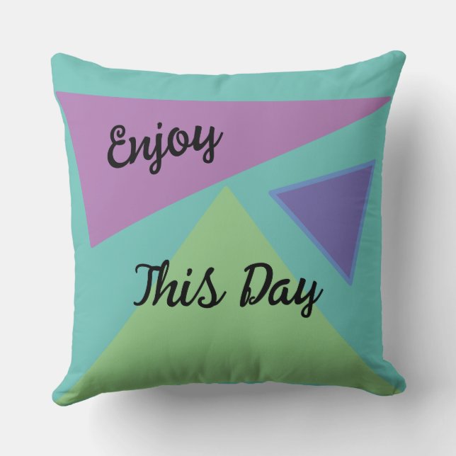 Geniet van deze dag Sierkussen (Achterkant)