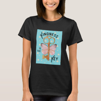 Geniet van deze grafische kleur De kleur Kindness T-shirt