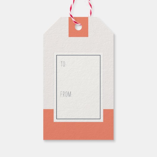 Geniet van een Cheer Green Mok Holiday Gift Labels Cadeaulabel (Achterkant)