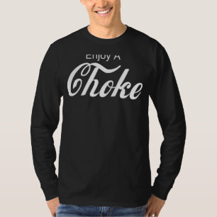 Geniet van een Choke Jiu Jitsu Mma Hilarious Quote T-shirt