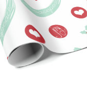 Geniet van een glimlach op het gezicht van de lief cadeaupapier (Rol Hoek)