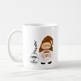 Geniet van een kopje koffie met een kabouter op ee koffiemok