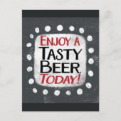 Geniet van een lekker biertje vandaag Briefkaart (Voorkant)