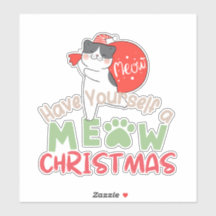 Geniet van een mauwen kerst