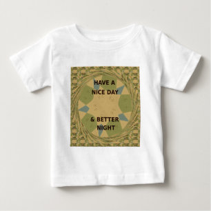 Geniet van een mooie dag & betere nacht art print