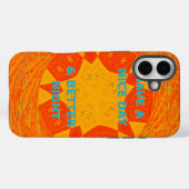 Geniet van een mooie dag & betere nacht art print Case-Mate iPhone case (Achterkant (horizontaal))