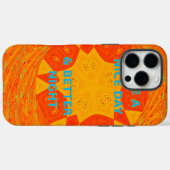 Geniet van een mooie dag & betere nacht art print Case-Mate iPhone case (Achterkant (horizontaal))