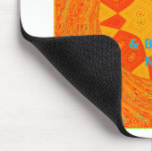 Geniet van een mooie dag & betere nacht art print muismat