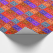 Geniet van een mooie dag & betere nacht Pop Art Pr Cadeaupapier (Hoek)