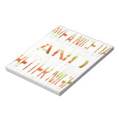 Geniet van een mooie dag en een betere nacht art p notitieblok (Linkerzijde)