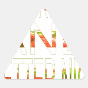 Geniet van een mooie dag en een betere nacht art p sticker