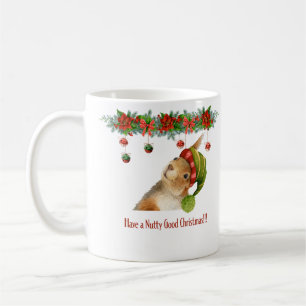 Geniet van een Nutty Good Christmas Squirrel Holid Koffiemok