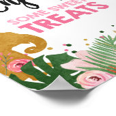 Geniet van een paar sweet-behandelingen van Safari Poster (Hoek)