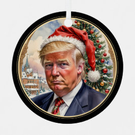 Geniet van een prachtige kerstvakantie Trump MAGA Metalen Ornament