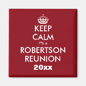 Geniet van een rustig en rustig familieverbond magneet (Voorkant)