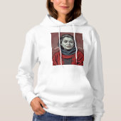 Geniet van een stijlvolle en comfortabele sfeer hoodie (Voorkant)