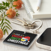 Geniet van een Volley Jolly Christmas Volleyball v Sleutelhanger (Voorkant Rechts)