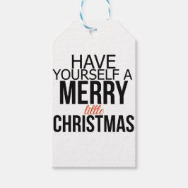 Geniet van een vrolijk kerstfeest | Penningen Cadeaulabel