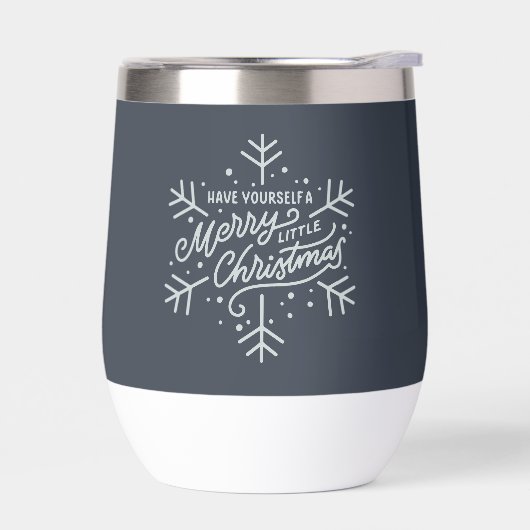 Geniet van een vrolijk kerstfeest - Snowflake (Links)