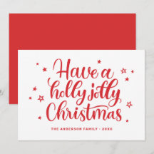 Geniet van een vrolijke kerst. Rood winterscript