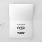 Geniet van een vrolijke kerstvakantie Kaart (Binnen)