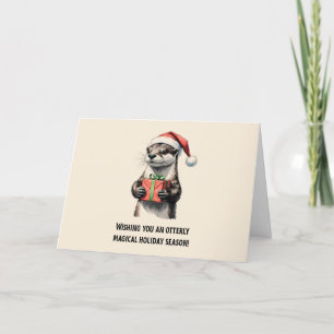 Geniet van een vrolijke kerstvakantie Kaart
