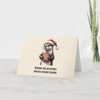 Geniet van een vrolijke kerstvakantie Kaart
