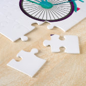 Geniet van eenvoudige dingen in het leven legpuzzel (Zijkant)