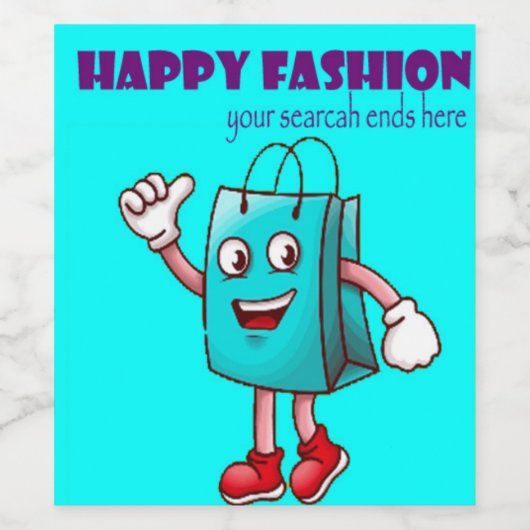 Geniet van elegantie wijn etiket (Enkel label)