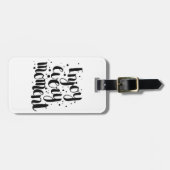 Geniet van elk moment 2 bagagelabel (Voorkant horizontaal)