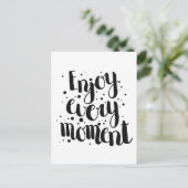 Geniet van elk moment 2 briefkaart (Staand voorkant)