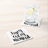 Geniet van elk moment 2 kartonnen onderzetters (Insitu)