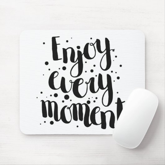 Geniet van elk moment 2 muismat (Met muis)
