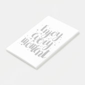 Geniet van elk moment 2 post-it® notes (Schuin)