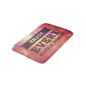 Geniet van elk moment badmat (Gekanteld)