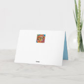 Geniet van elk moment Butterflies en Flowers Kaart (Achterkant)