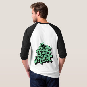 Geniet van elk moment Dank je voor alles T-shirt