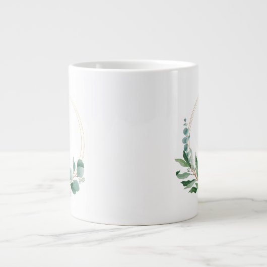 Geniet van elk moment grote koffiekop (Voorkant)