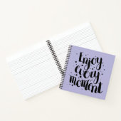 Geniet van elk moment notitieboek (Binnen)