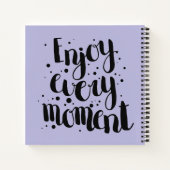 Geniet van elk moment notitieboek (Achterkant)